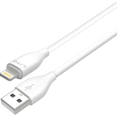 Lito LD03L USB na Lightning Rychlé nabíjení 2.4A 1m bílý