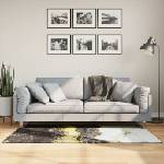 vidaXL Перящ се килим многоцветен 80x150 см (136609)