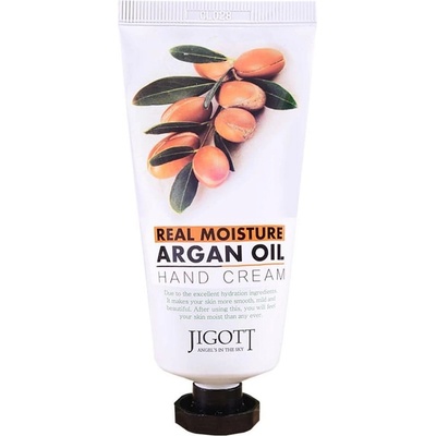 Jigott Крем за ръце с арганово масло JIGOTT REAL MOISTURE ARGAN OIL HAND CREAM 100 ml