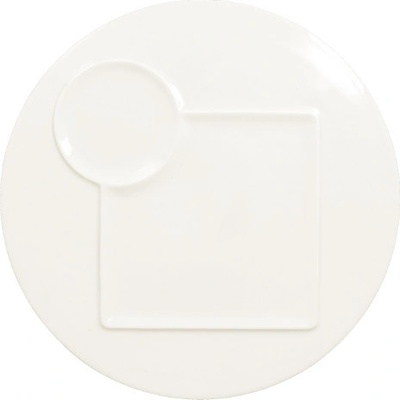 RAK Porcelain Talíř kulatý 2 zóny 30 cm RAK-CRRP2Z