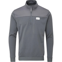 Stuburt Active Tech Halfzip Neck Tmavě šedá