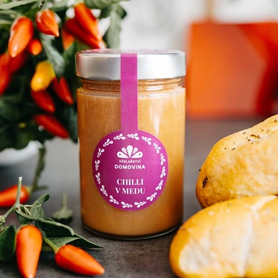 Včelařství Domovina Chilli v medu 400 g