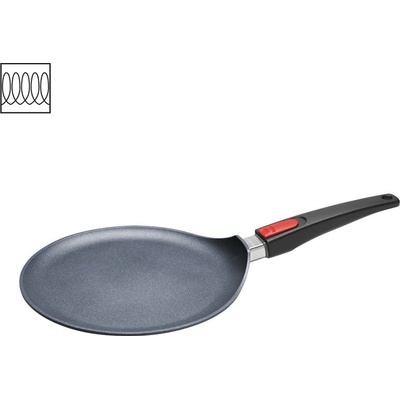 WOLL Palačinková Pánev Diamond LITE s odnímatelnou rukojetí 26 cm na indukci