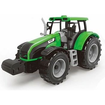 RAPPA Farmársky traktor s dvoma prívesy zelená