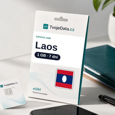 eSIM Laos 1 GB / 7 dní - Laos 3E63F8