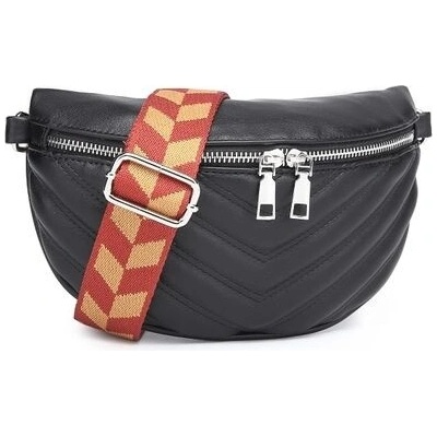 Miss Lulu Dámská crossbody kabelka malá kabelka taška přes rameno široký popruh malá s