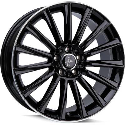 Keskin KT18 7x17 5x112 ET48 black polished