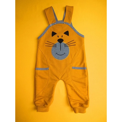 Arex ČR Tepláky s laclem Davídek hořčicová