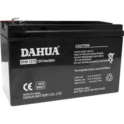 Dahua Батерия за UPS Dahua PFE720-Q1207 / 12V / 7Ah / Оловно-киселинна / Faston F2 / 151x66x95 mm