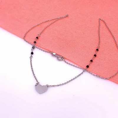 Jan Kos Jewellery Stříbrný řetízek s přívěskem 12124831