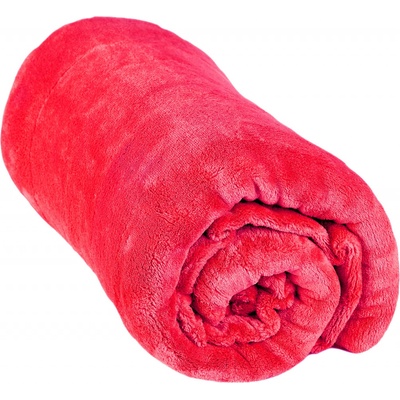Aaryans deka mikrovlákno ČERVENÁ 150x200