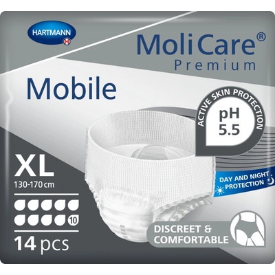 Molicare Mobile 10 KAPEK XL, 14 ks – Zboží Dáma