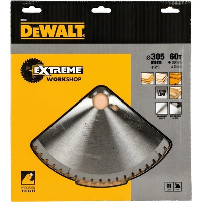 DeWALT DT4331 pilový kotouč Series 60 pro kotoučové pily 305x30mm 60z ATB -5° – Hledejceny.cz