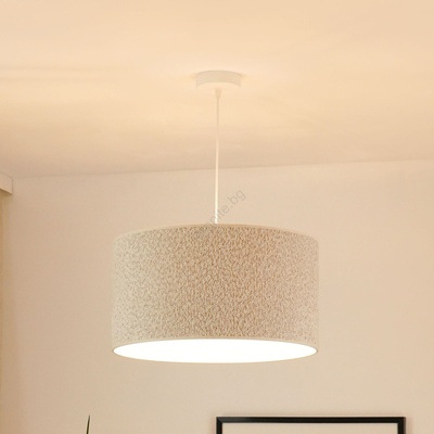 Brilagi - Пендел BOUCLE ROLLER 1xE27/15W/230V Ø 45 см кремав (BG1202)