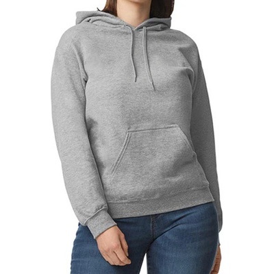 Gildan Unisex mikina s kapucňou GSF500 Sport Grey Heather
