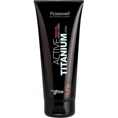 Kosswell Ultra Strong Hair Gel - Active Titanium 200 ml