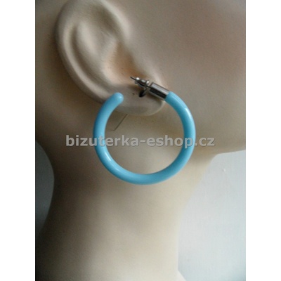 Bizuterka-eshop.cz kruhy 05770 světle modré