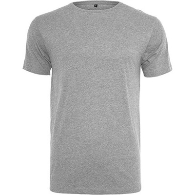 Build Your Brand pánske tričko BY005 heather grey