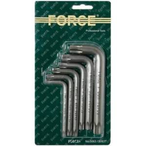 FORCE Ключове Г-обр. торкс к-т 5063 Force