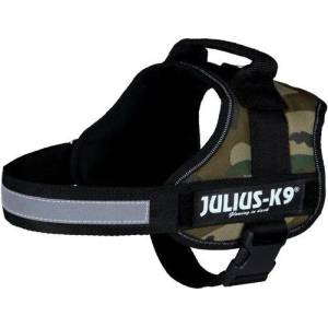 TRIXIE Силовен колан за кучета Julius K9 - камуфлажен, XL/82-118см
