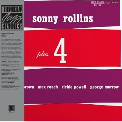 Sonny Rollins - Plus 4 (Remastered) (LP) (0888072693845)