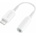 Anker Адаптер Anker от Lightning към 3.5mm аудио жак, 0.1m, бял (A8193H21)
