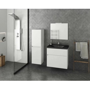 Drop Висок шкаф за окачване с 2 врати, бял, 34 см (5slx035wh)