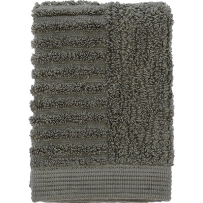 Zone Denmark Olivově zelený bavlněný ručník Classic 30 x 30 cm