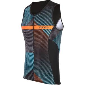 Zone3 ZONE3 Activate+ Momentum Tri Top - Black/Orange