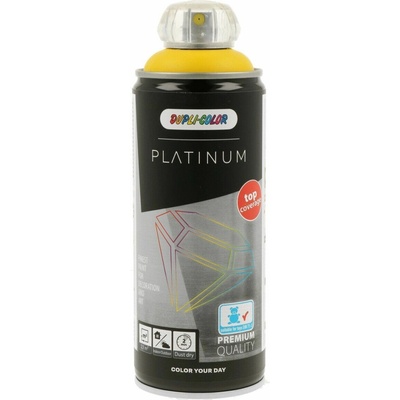 Dupli color Platinum dopravná žltá polomatná 400 ml