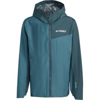 adidas Непромокаемо яке Adidas Men's Terrex Long Sleeve Waterproof Jacket - Green/Ivy