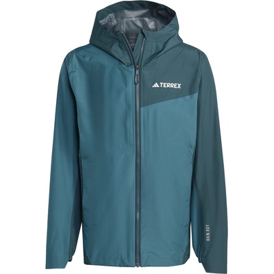 adidas Непромокаемо яке Adidas Men's Terrex Long Sleeve Waterproof Jacket - Green/Ivy