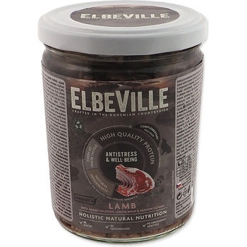 Elbeville dog Tranq&Well-being jahňa s valeriánom 440 ml