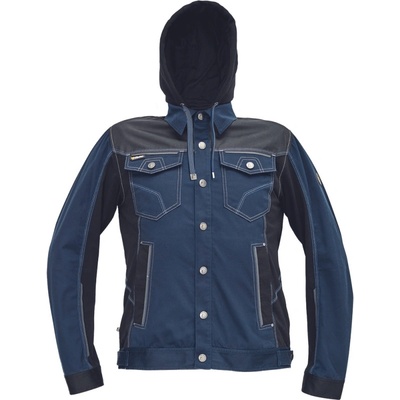 Cerva bunda NEURUM CLASSIC s kapucí Navy