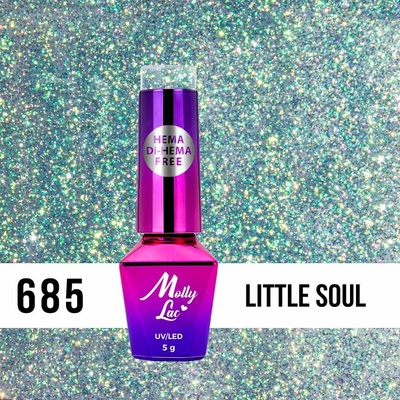 Molly Lac Gél lak Shocking Shine Little Soul 685 5 ml