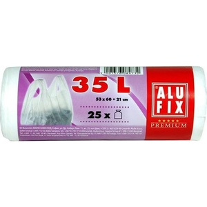Alufix Пликове за отпадъци alufix 35l 11 микрона с издърпващи се ленти 25 броя ms3525gruni (ms3525gruninew)