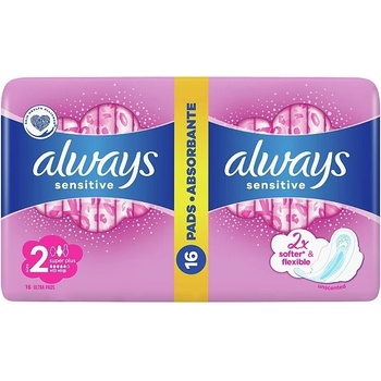 Always Ulra Sensitive Long hygienické vložky 16 ks