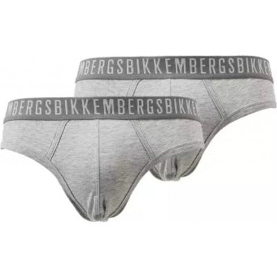 Bikkembergs BKK1USP02BI Slip 2 pack šedé