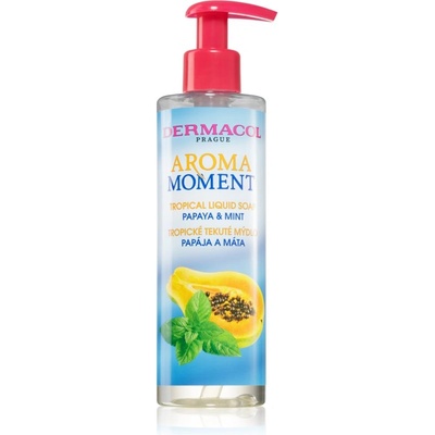 Dermacol Aroma Moment Papaya & Mint течен сапун за ръце 250ml