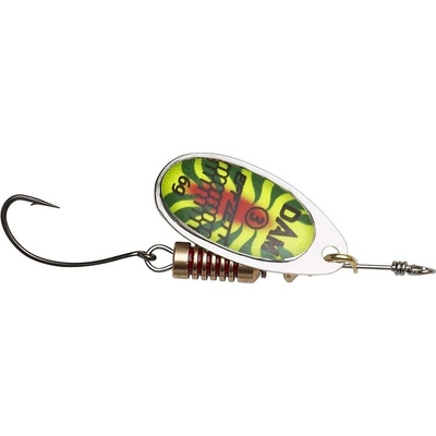 Dam Blyskáč Effzett Spinner With Single Hooks Sinking Firetiger UV veľ.2 4g