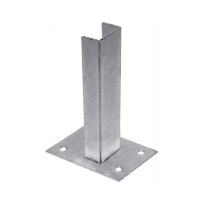 Pilecký Patka k hranatému sloupku - 60x40 mm