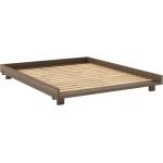 Karup Design Кафяво двойно легло 160x200 cm от масивен бор с включена подматрачна рамка Social - Karup Design (434106160200)