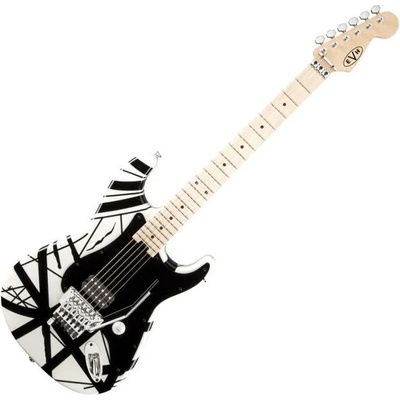 EVH Stripe Series Red with Black Stripes