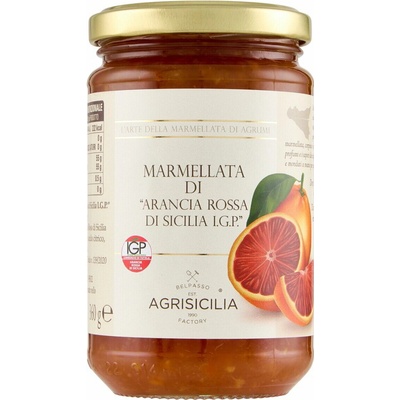 Agrisicilia Sicílska marmeláda z červených pomarančov (I.G.P.) 360g