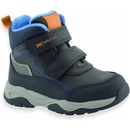 Wojtyłko dětské zimní boty pro chlapce modré 26091 zateplené na suchý zip