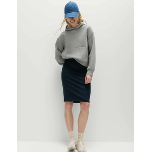 Marks & Spencer Трикотажна пouzdrова пола до коляното Marks & Spencer тъмносиня Marks & Spencer | Sin | ЖЕНИ | 10 REG