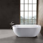Florida Cada freestanding Florida Aura 180x85 cm finisaj alb lucios (HY524-180)
