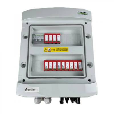 EM-149_DCAC Разпределителна кутия DCAC, IP65, SPD DC Dehn 1000V тип 2, 3 x PV вериги, 3 x MPPT, SPD AC Dehn тип 2, 40A 3-F (EM-149_DCAC)