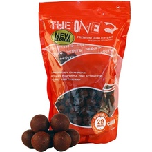 The One Boilies Rozpustné Red Jahoda Korenistá Klobása 1kg 20mm