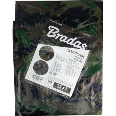 Bradas Plachta 90 g/m2 1,5 x 5 m